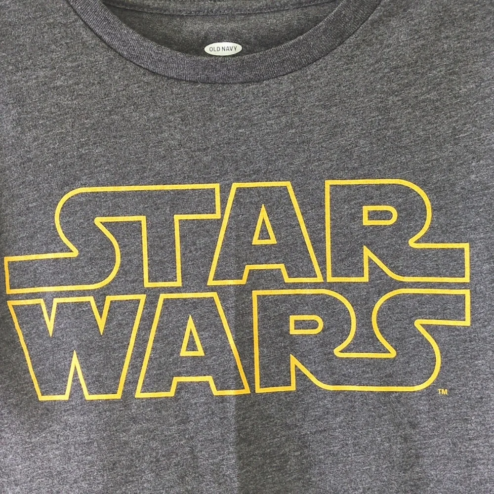 Star Wars t-shirt size L (10-12) in dark heather gray